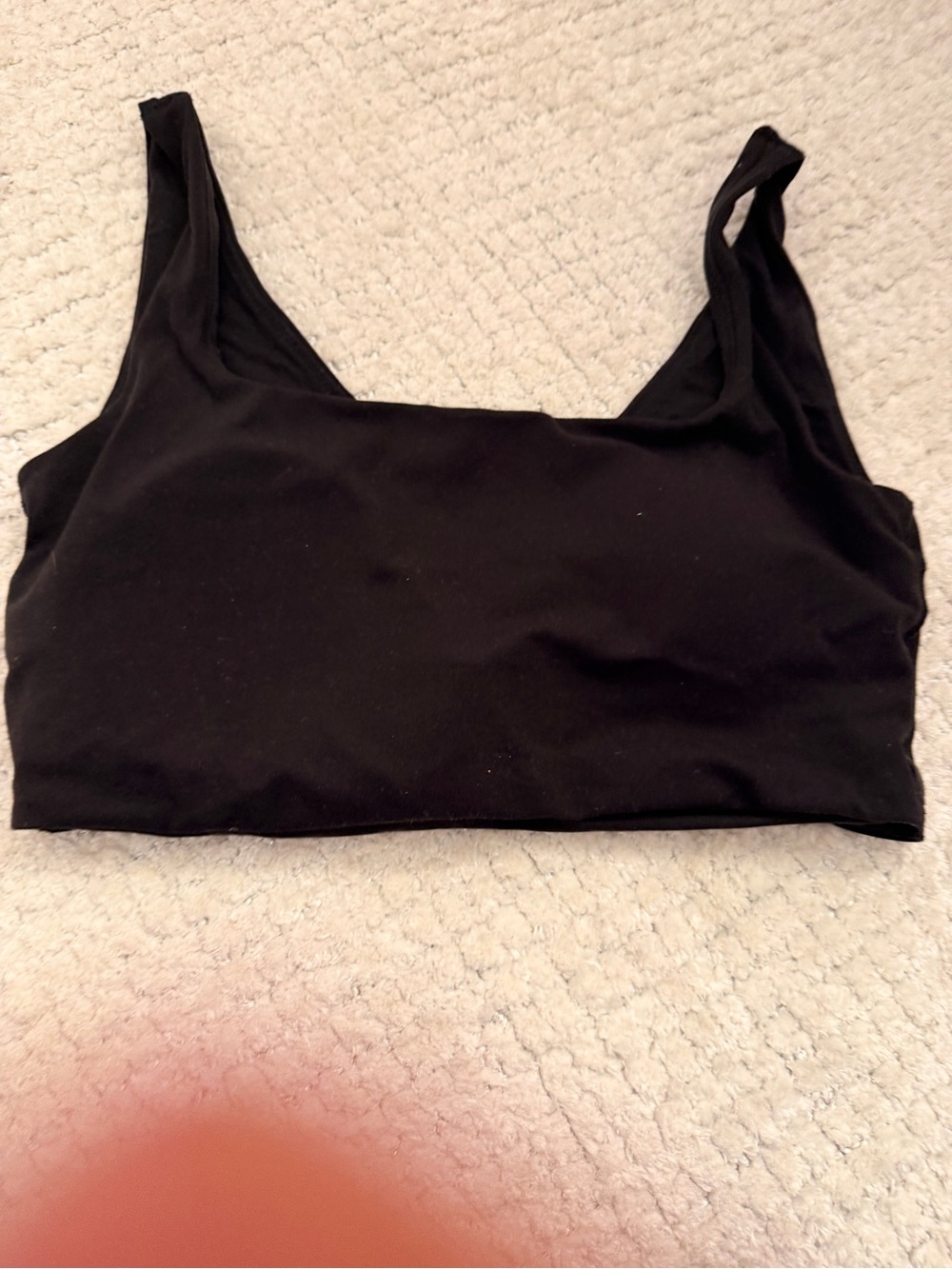lululemon Bend This Scoop and Square Bra Light Support, A-C Cups black Size S/M